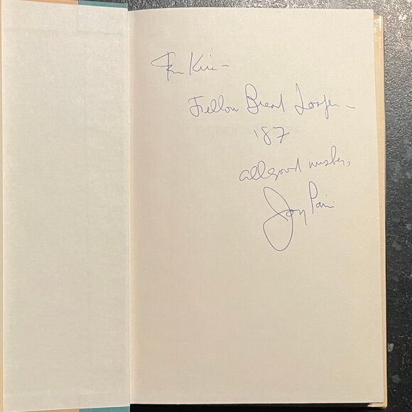 "The Patch Boys," by Jay Parini, 1986 First Edition Hardcover, Signed by Author - Picture 7 of 9